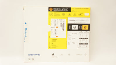 Medtronic RONYX30026W Resolute Onyx Coronary Stnt System 3.0mm x 26mm (x)